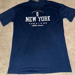 Letter Graphic Drop Shoulder Tee